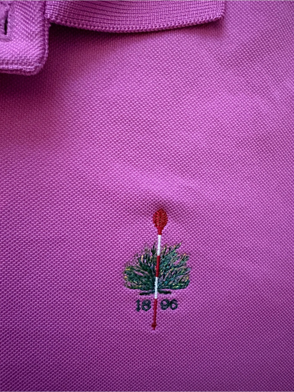 Merion Golf Club Pink Polo Men's Medium